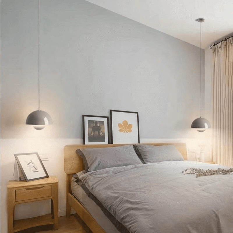 Pendelleuchte mit dimmbarer Lichtkuppel