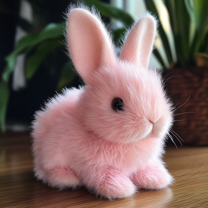 Fluffy Bunny Plüschhase – Kuscheliges Stofftier mit realistischen Details