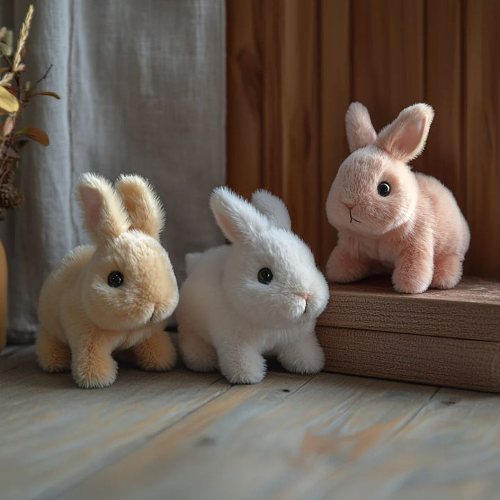Fluffy Bunny Plüschhase – Kuscheliges Stofftier mit realistischen Details