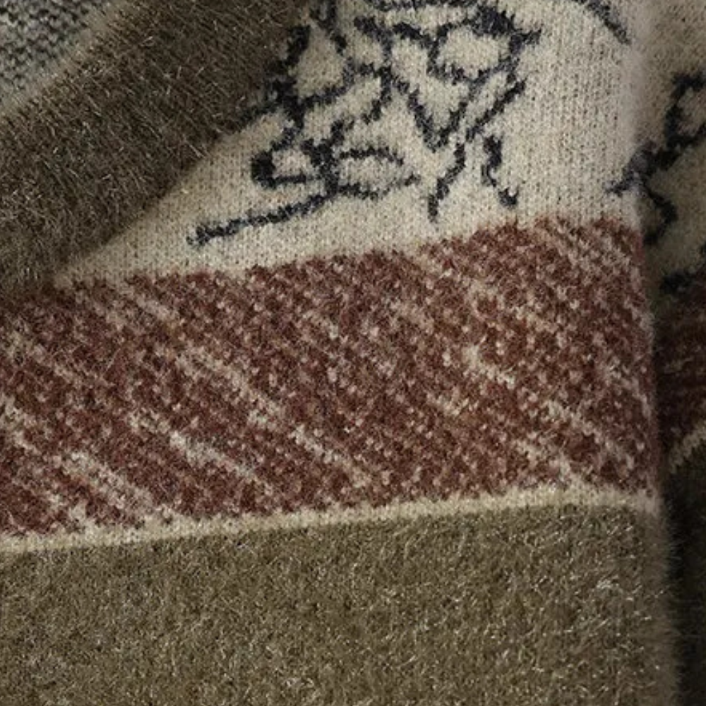Herren Strickpullover Mit Modernem Design