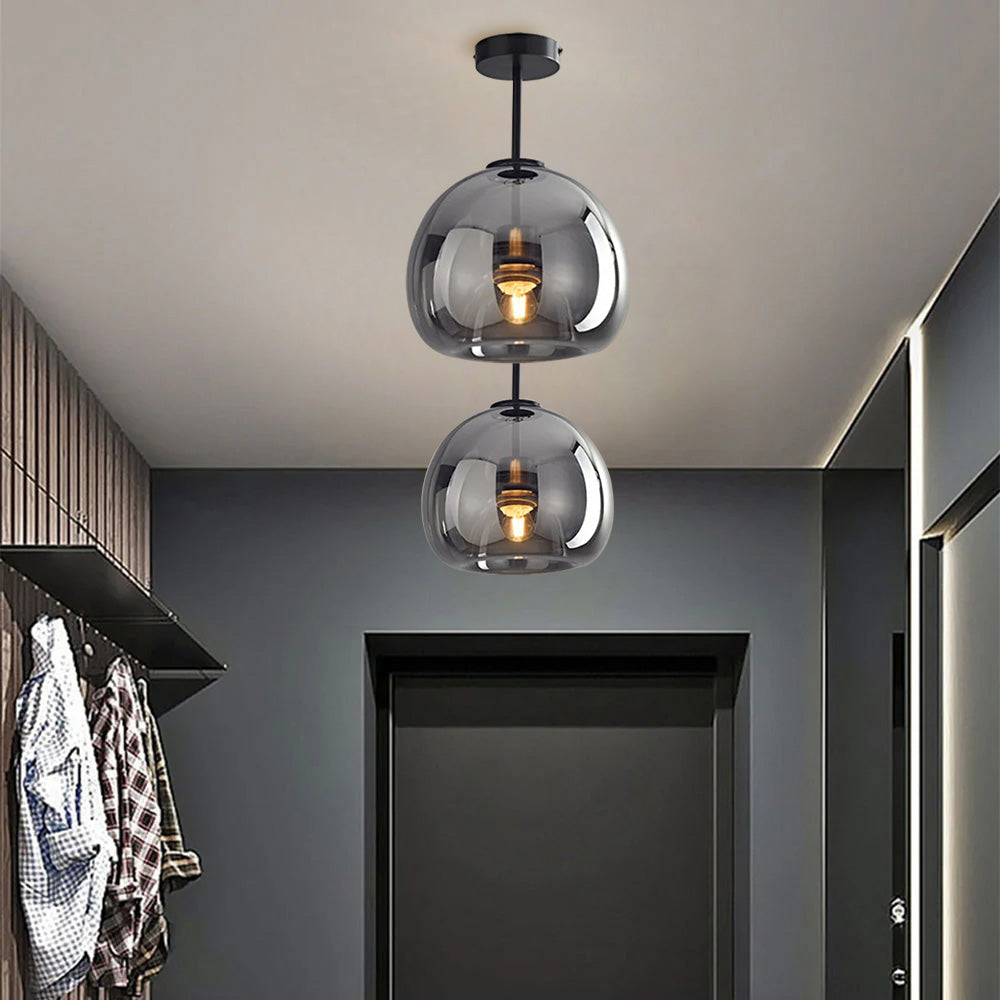 Moderne LED Deckenleuchte mit edlem Design für Flur und Schlafzimmer