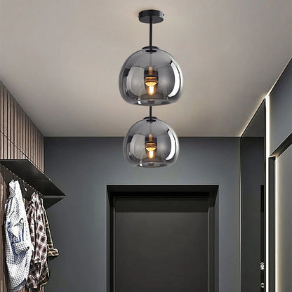 Moderne LED Deckenleuchte mit edlem Design für Flur und Schlafzimmer
