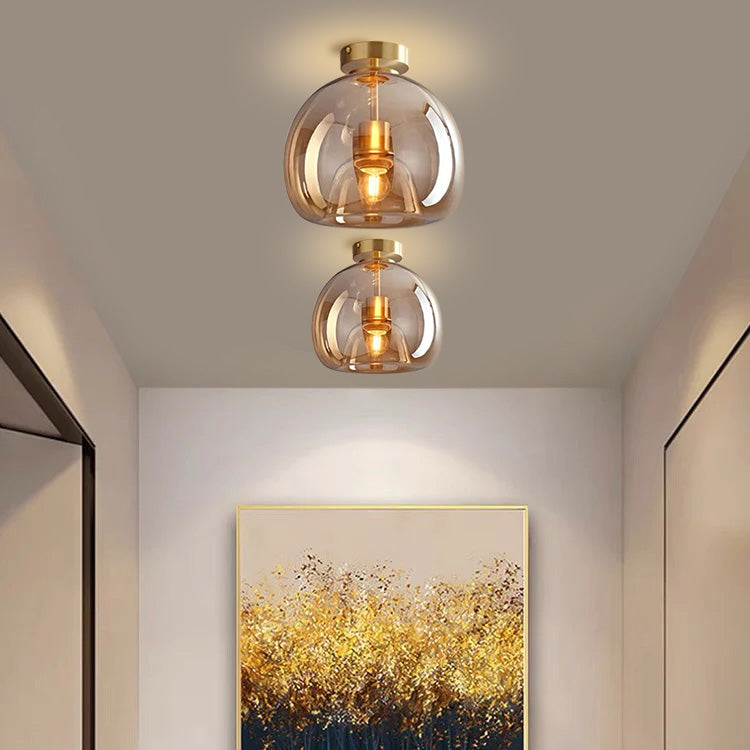 Moderne LED Deckenleuchte mit edlem Design für Flur und Schlafzimmer