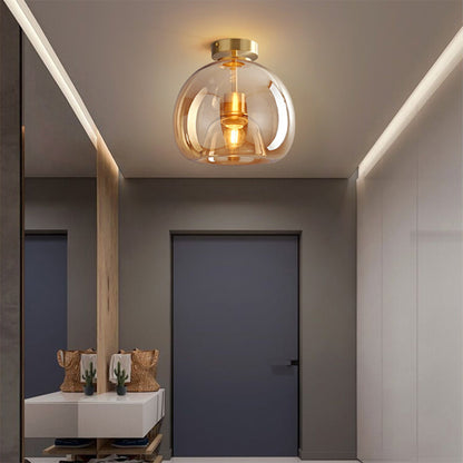 Moderne LED Deckenleuchte mit edlem Design für Flur und Schlafzimmer