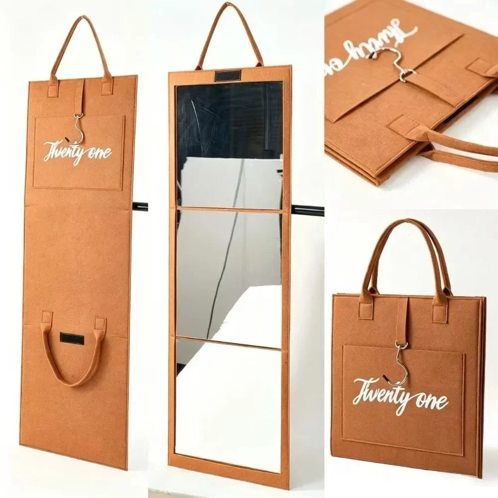 Ganzkörperspiegel mit schlankem Design für die tägliche Nutzung
