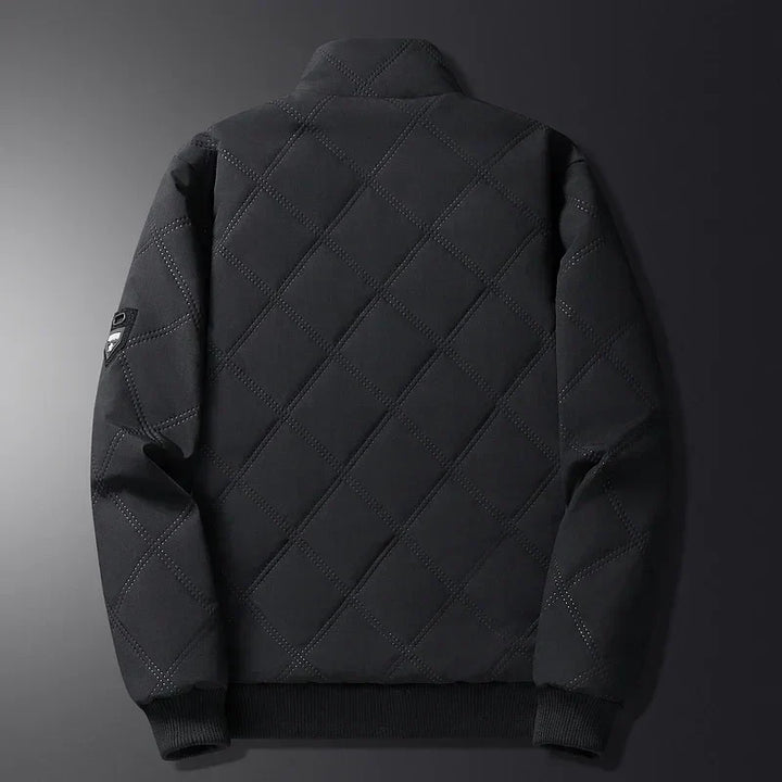 Herren Winterjacke Kurz Mit Reißverschluss