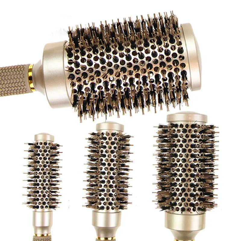 Professionelles rundes Stylingbürsten-Set mit Ionenfunktion für verschiedene Haarlängen