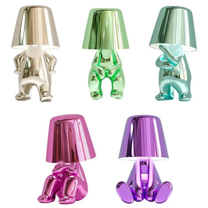 Resin LED Tischlampe im modernen Denker-Design