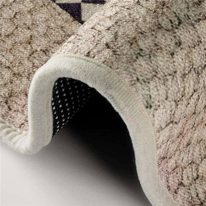 Rutschfeste Teppichmatte für Schreibtischbereiche im modernen Design