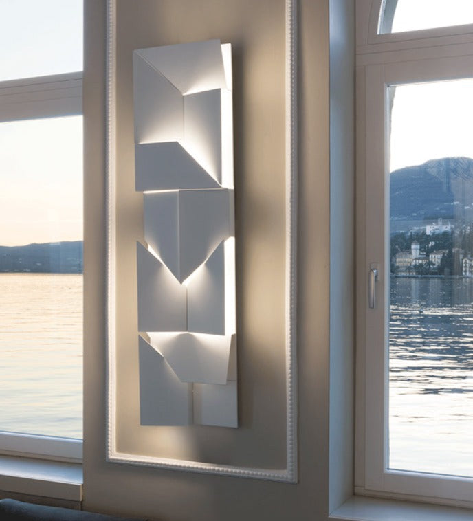 Elegante, moderne 3D-LED-Wandleuchte