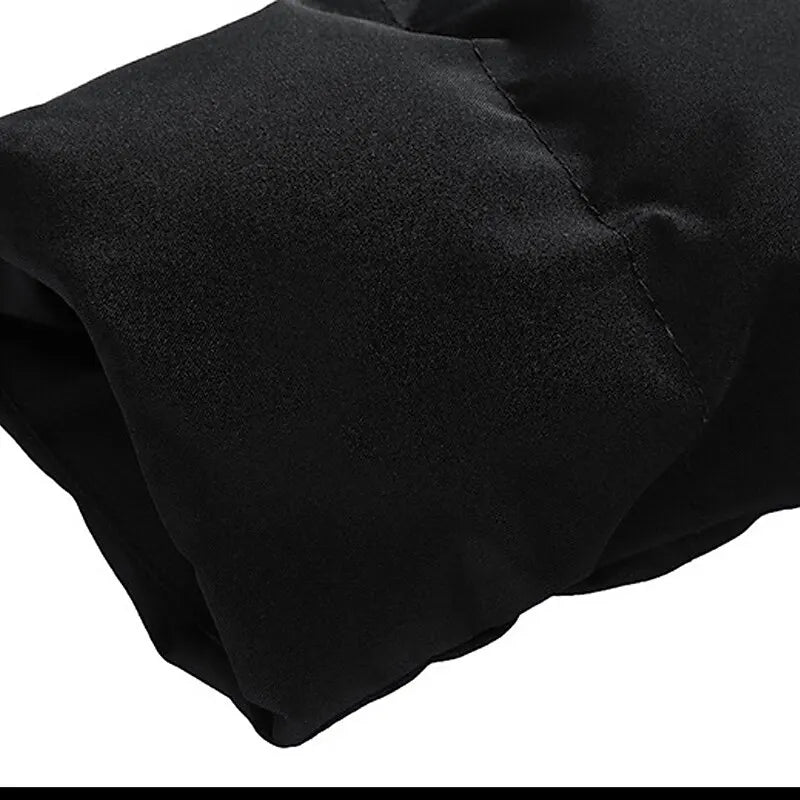 Herren Pufferjacke Mit Kapuze Für Winter