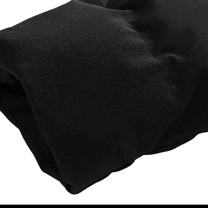 Herren Pufferjacke Mit Kapuze Für Winter
