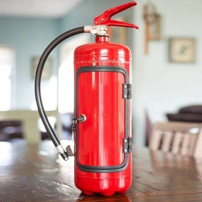 Versteckter Flaschenhalter im Feuerlöscher-Design – originelles Bar-Accessoire