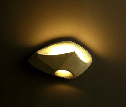 Minimalistische moderne LED-Wandleuchte im Wabi-Sabi-Stil für Wohnzimmer