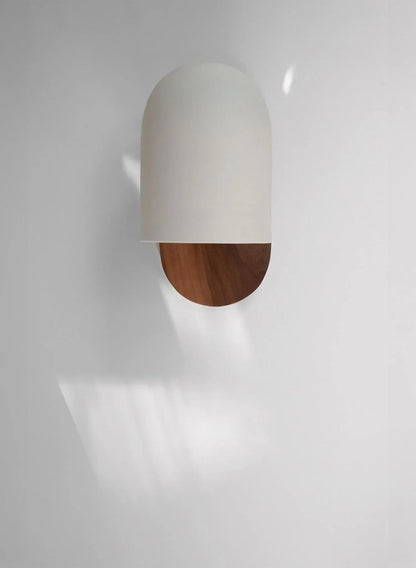Natürliche minimalistische LED-Wandleuchte für Wohnzimmer und Schlafzimmer