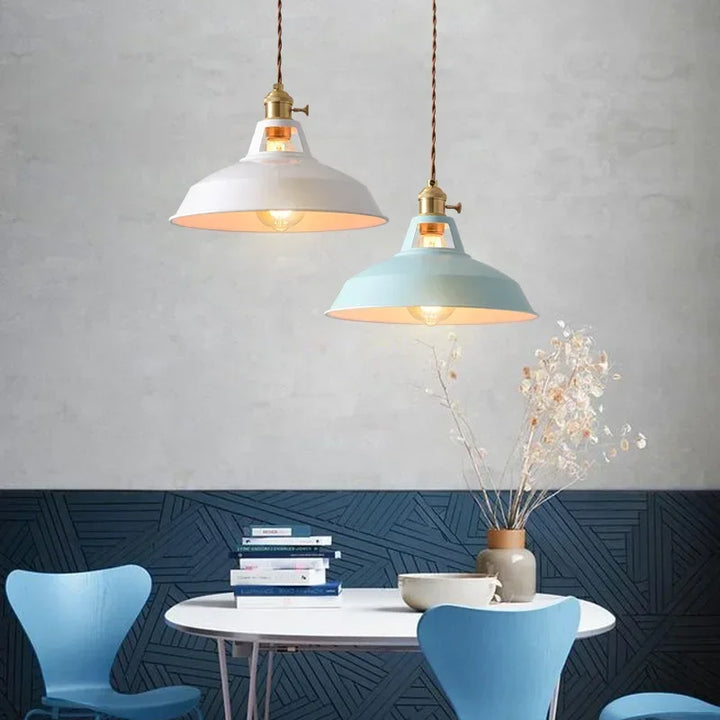 Retro-Industrie-Hängelampe – Vintage Pendelleuchte für Küche und Bar