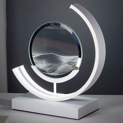 Beruhigende Sandkunst Tischlampe - Ruhige Heim Dekoration