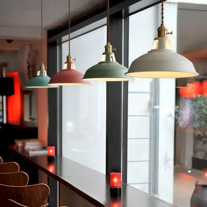 Retro-Industrie-Hängelampe – Vintage Pendelleuchte für Küche und Bar