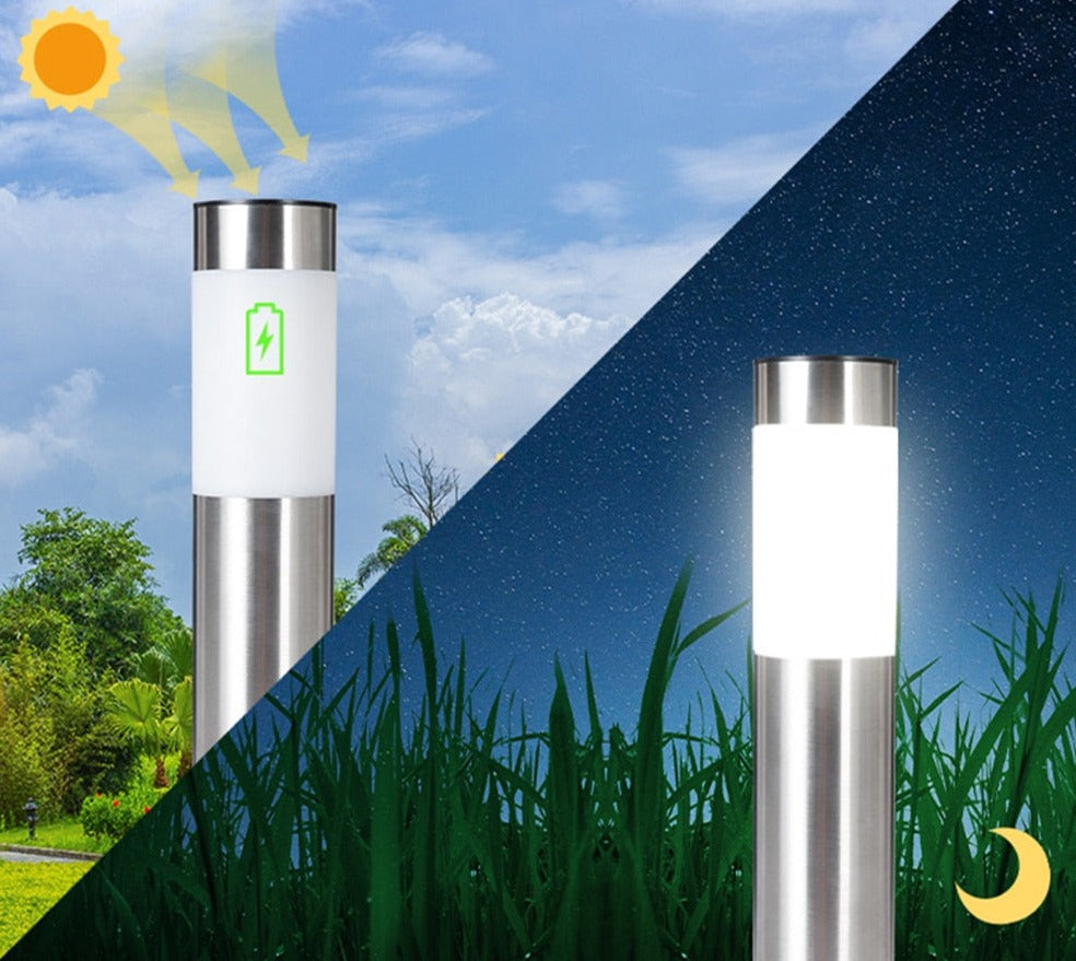 Energieeffiziente wasserdichte Solarlampe für Wege und Einfahrten