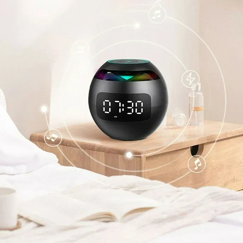 Bluetooth-Wecker mit LED-Anzeige & Lautsprecher