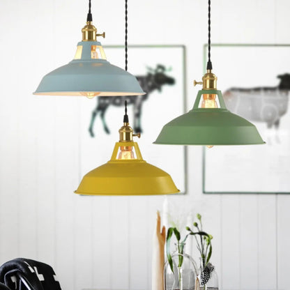 Retro-Industrie-Hängelampe – Vintage Pendelleuchte für Küche und Bar