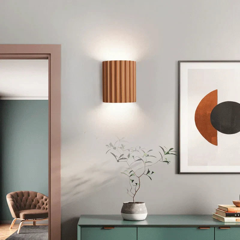 Moderne stilvolle LED-Wandleuchte für Wohnzimmer und Flur