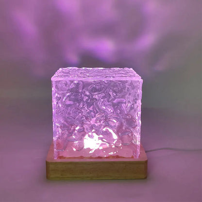 Stilvolle Würfel LED Lampe - Relaxing Room Light