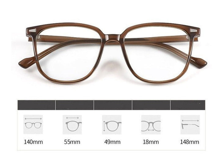 Leichte Dioptrienbrille mit Blaulichtfilter – stilvoll & augenschonend