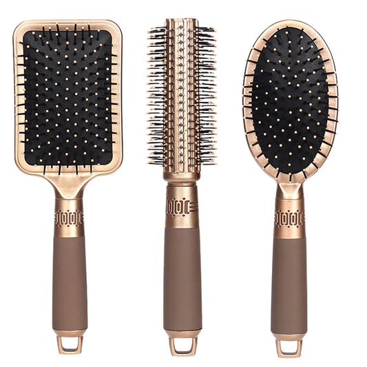Antistatische Paddlebürste für Damen – Haarbürste mit Luftkissen für lockiges Haar