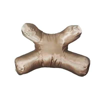 Gesichtskissen mit 4 Schlafzonen und hautfreundlichem Satin