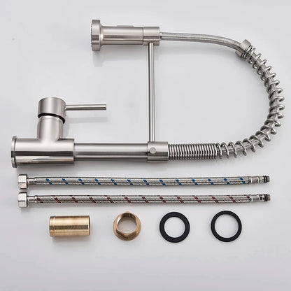 Moderne Küchenarmatur mit Ausziehbrause