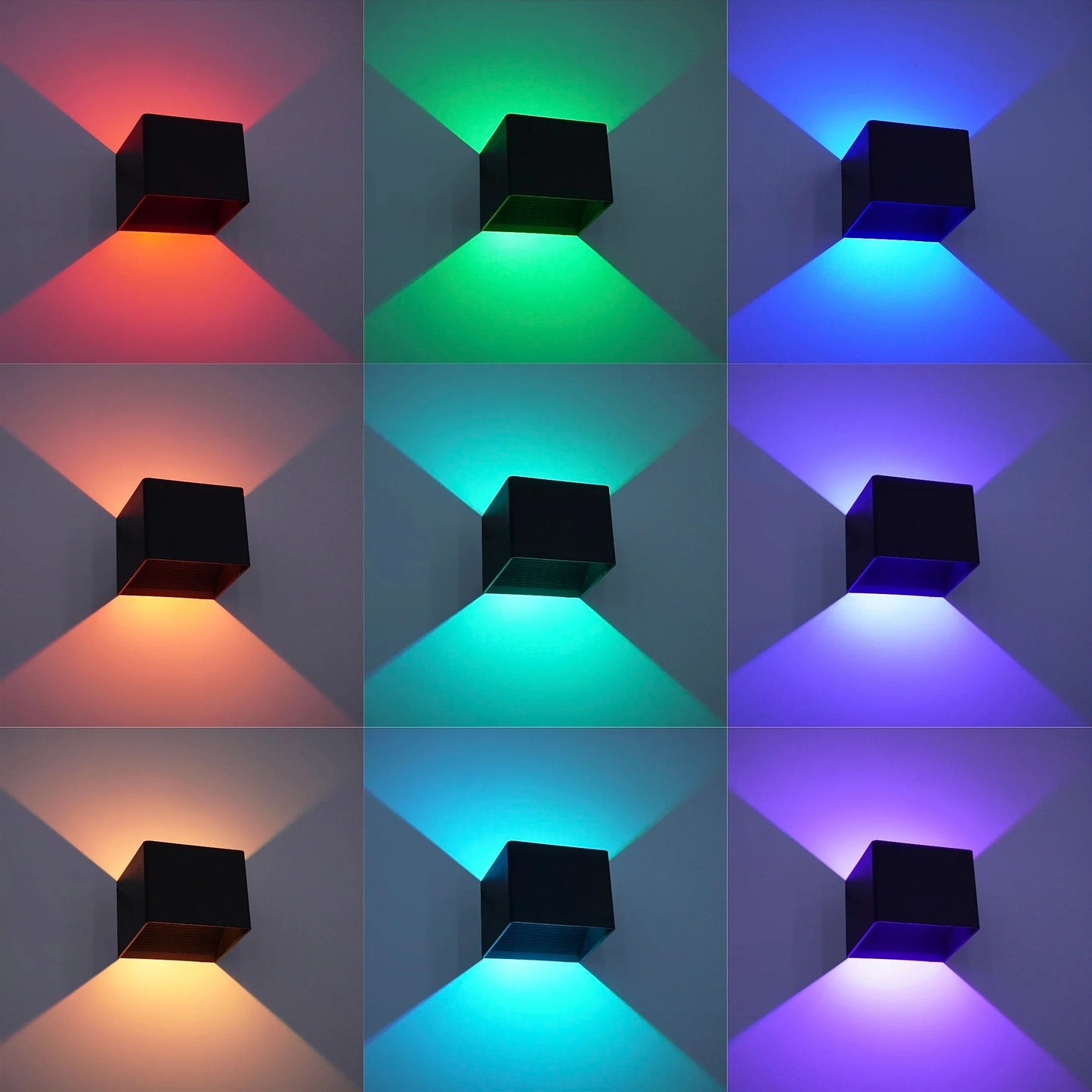 Intelligente LED Wandleuchte Mit Fernbedienung