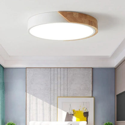 Moderne skandinavische Deckenleuchte für Wohn- und Schlafzimmer