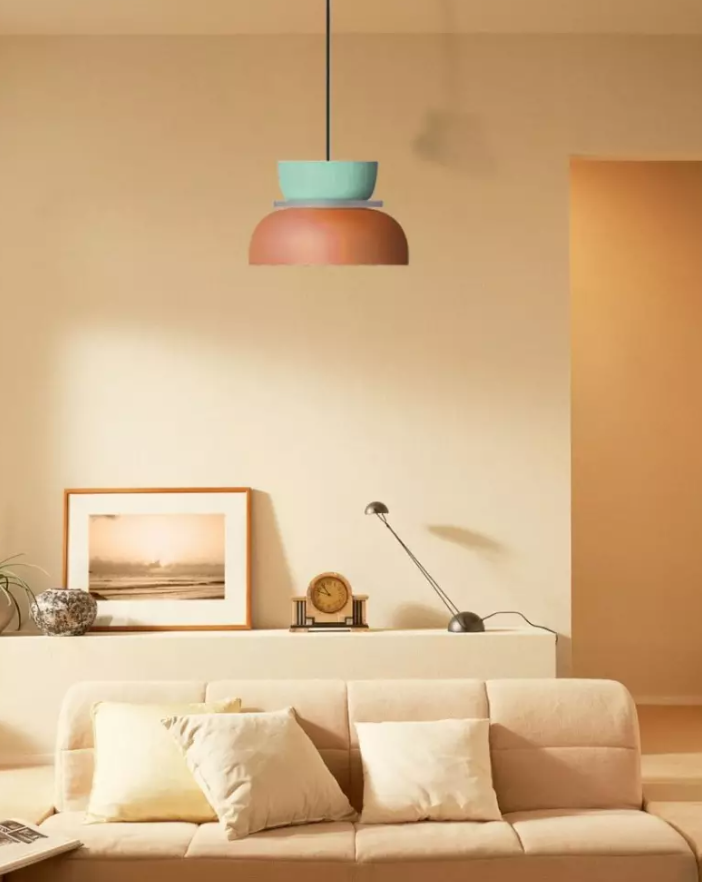 Pendelleuchte im Nordic Macaron Stil mit LED