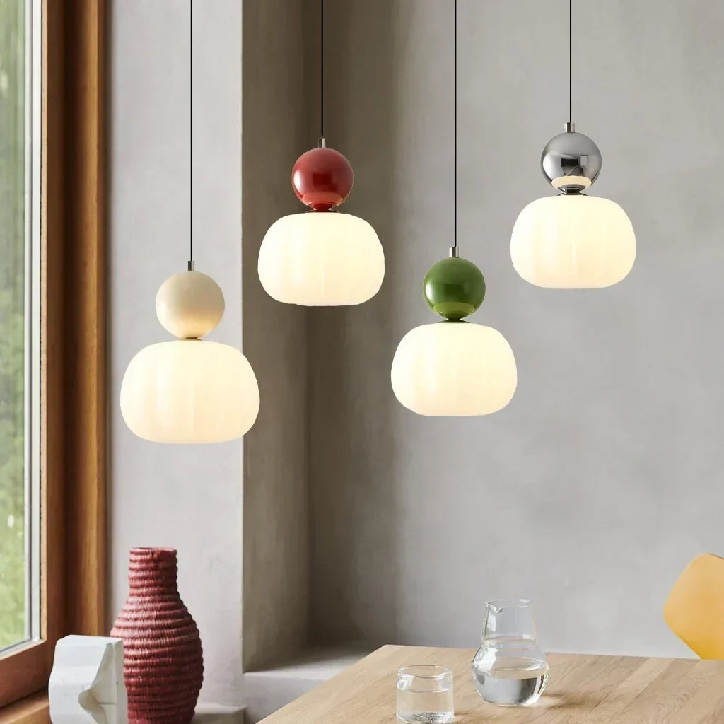 Geometrische Art-Déco-Hängeleuchte im Vintage-Stil für Innenräume