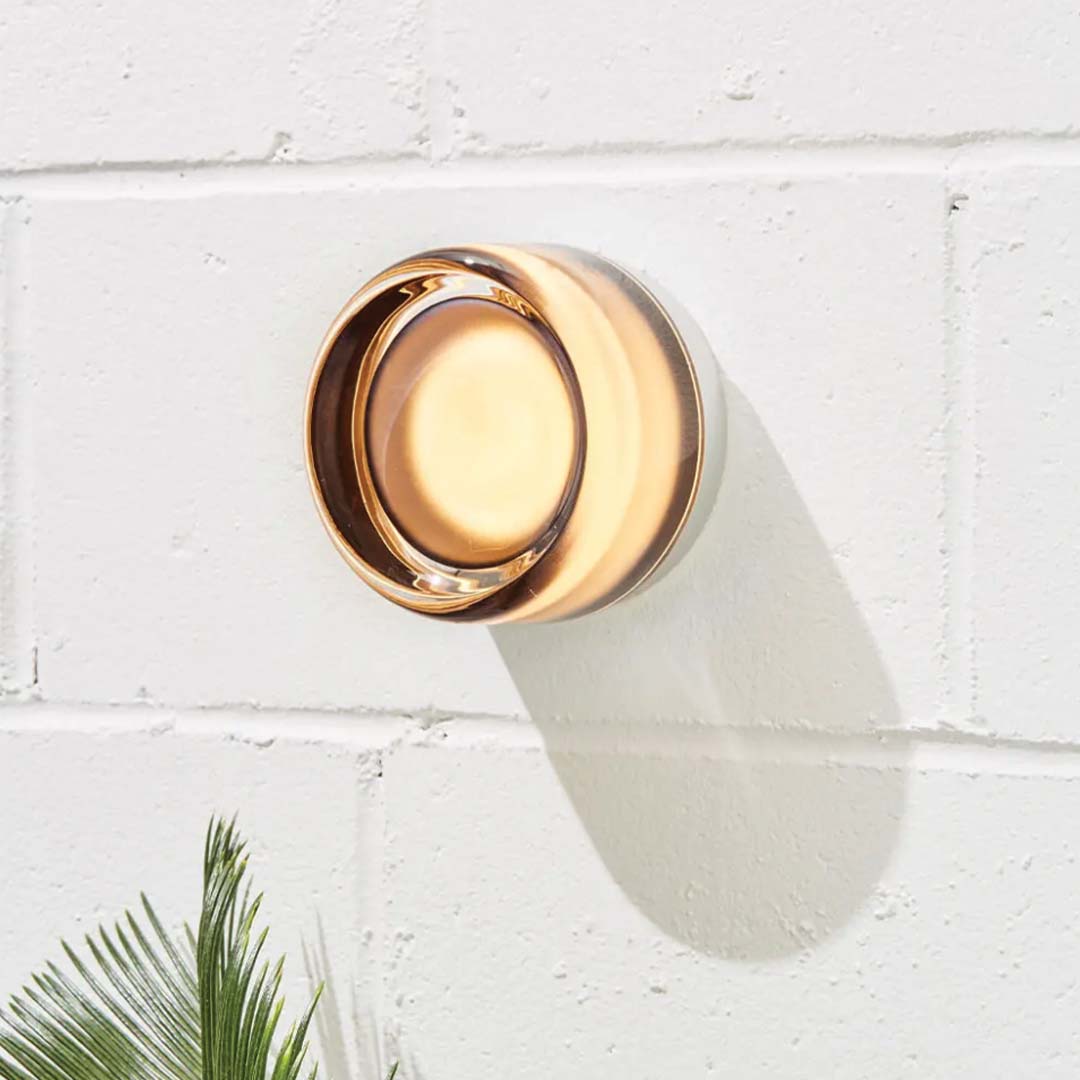 Elegante strukturierte LED-Wandleuchte für Wohnzimmer und Flur