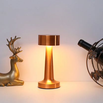 Moderne Kabellose Tischlampe – Dimmbare LED-Beleuchtung mit Touch-Steuerung