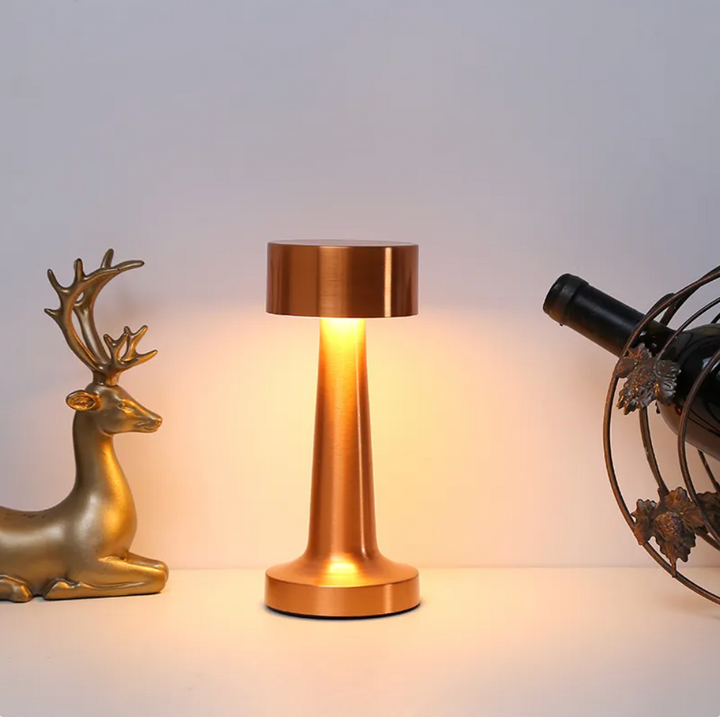 Moderne Kabellose Tischlampe – Dimmbare LED-Beleuchtung mit Touch-Steuerung