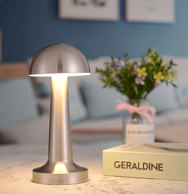 Moderne Kabellose LED-Tischlampe mit Touch-Steuerung – Stilvolle Beleuchtung für Ihr Zuhause