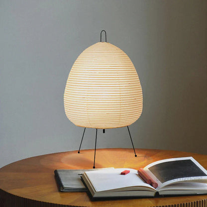 Japanische Reispapierlampe – Minimalistisches Design & Sanftes Licht für ruhige Räume