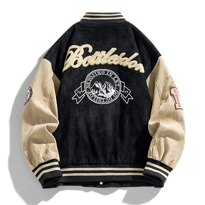 Herren College Jacke Mit Stickerei | Trendig