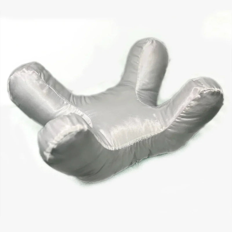 Gesichtskissen mit 4 Schlafzonen und hautfreundlichem Satin