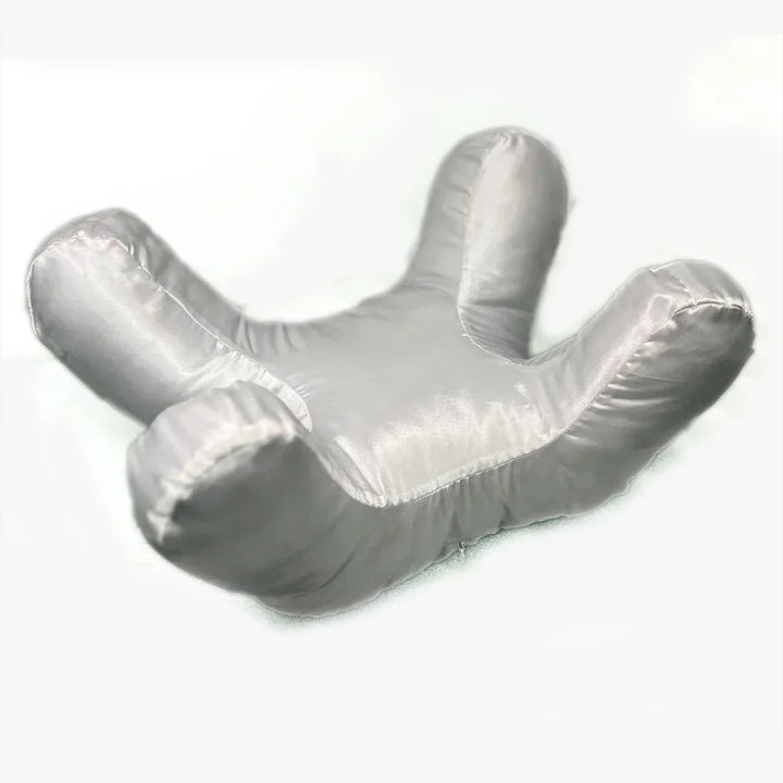 Gesichtskissen mit 4 Schlafzonen und hautfreundlichem Satin