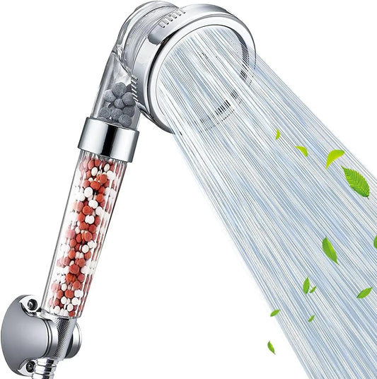 Duschkopf mit 3 Strahlarten und Filtersystem