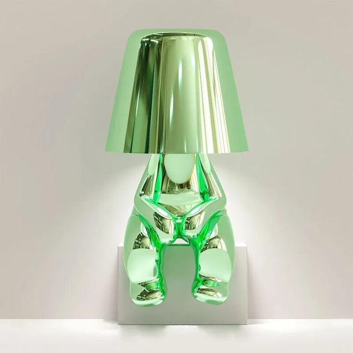 Resin LED Tischlampe im modernen Denker-Design