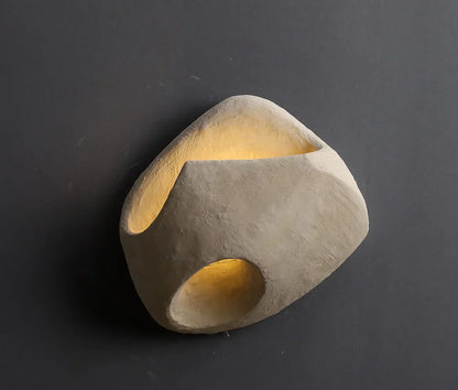 Minimalistische moderne LED-Wandleuchte im Wabi-Sabi-Stil für Wohnzimmer