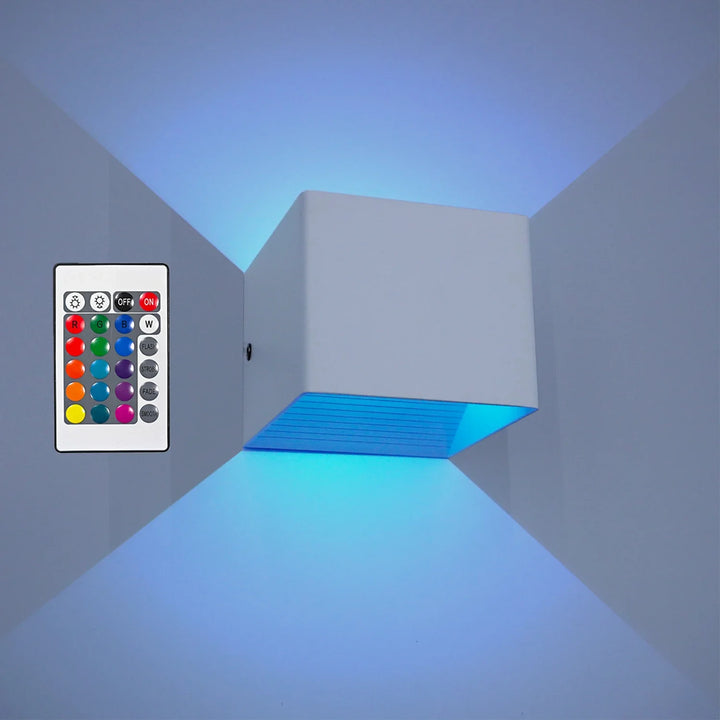 Intelligente LED Wandleuchte Mit Fernbedienung
