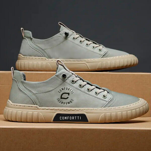 Herren Leichte Sneakers Mit Flexibler Sohle