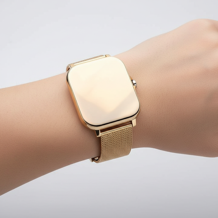 Smartwatch mit Fitness-Tracker und Touchscreen