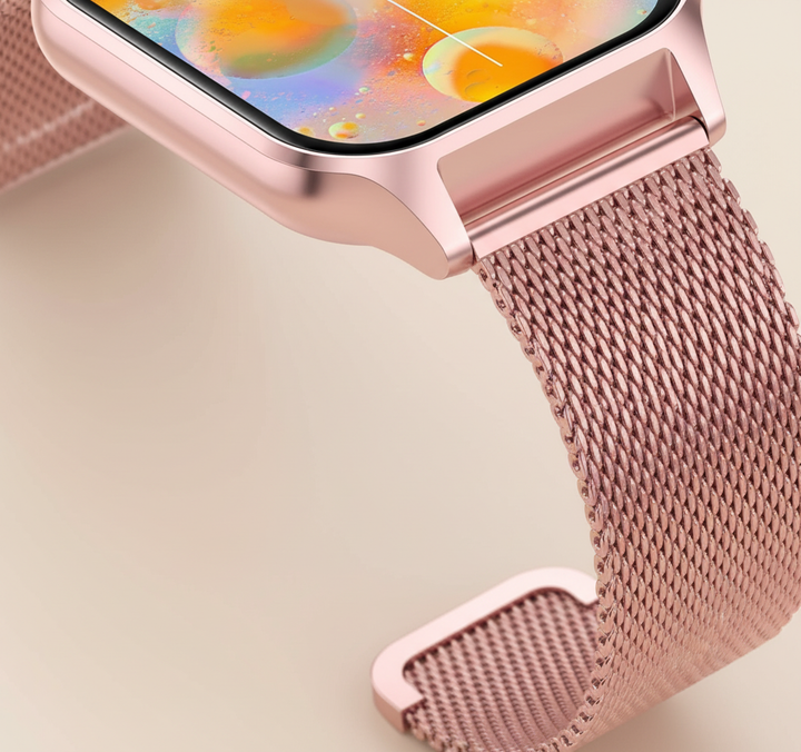 Smartwatch mit Fitness-Tracker und Touchscreen